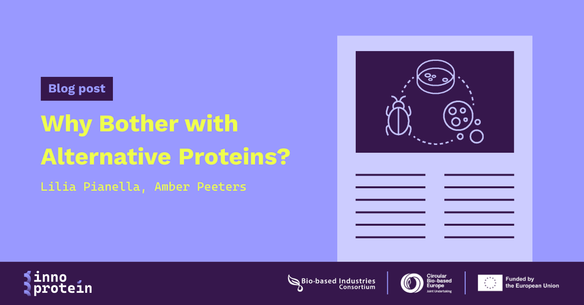 Why Bother with Alternative Proteins?