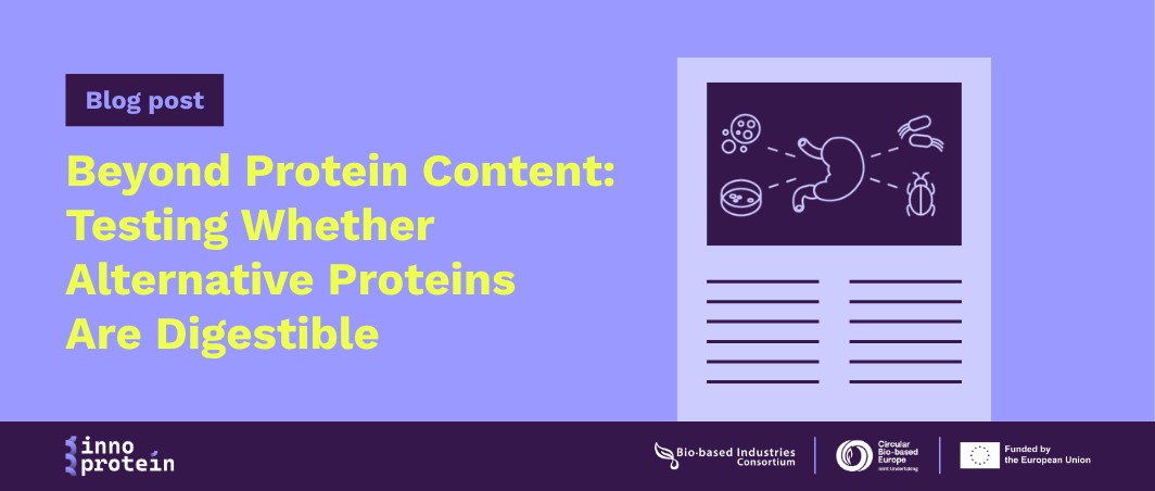 Beyond Protein Content: Testing Whether Alternative Proteins Are Digestible